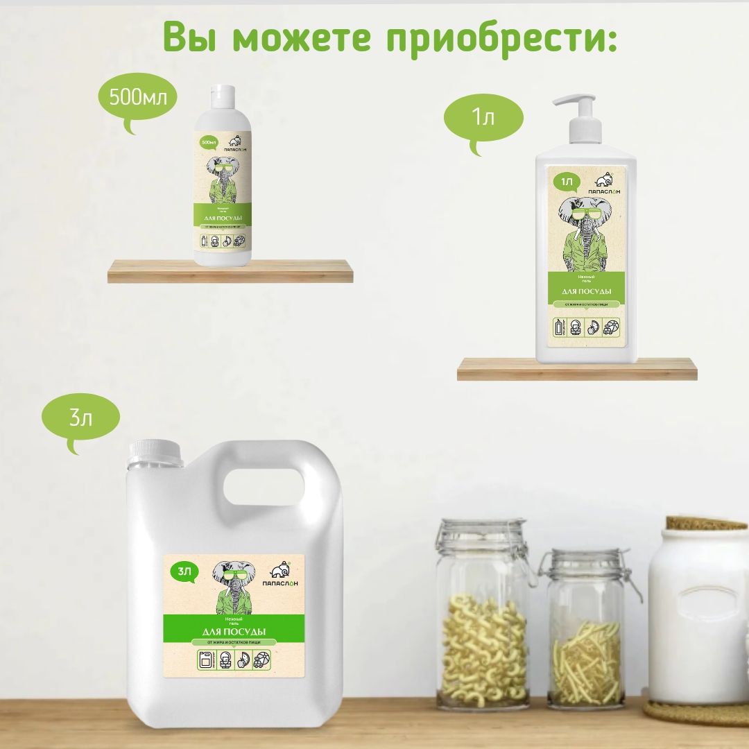Купить Гель для мытья посуды