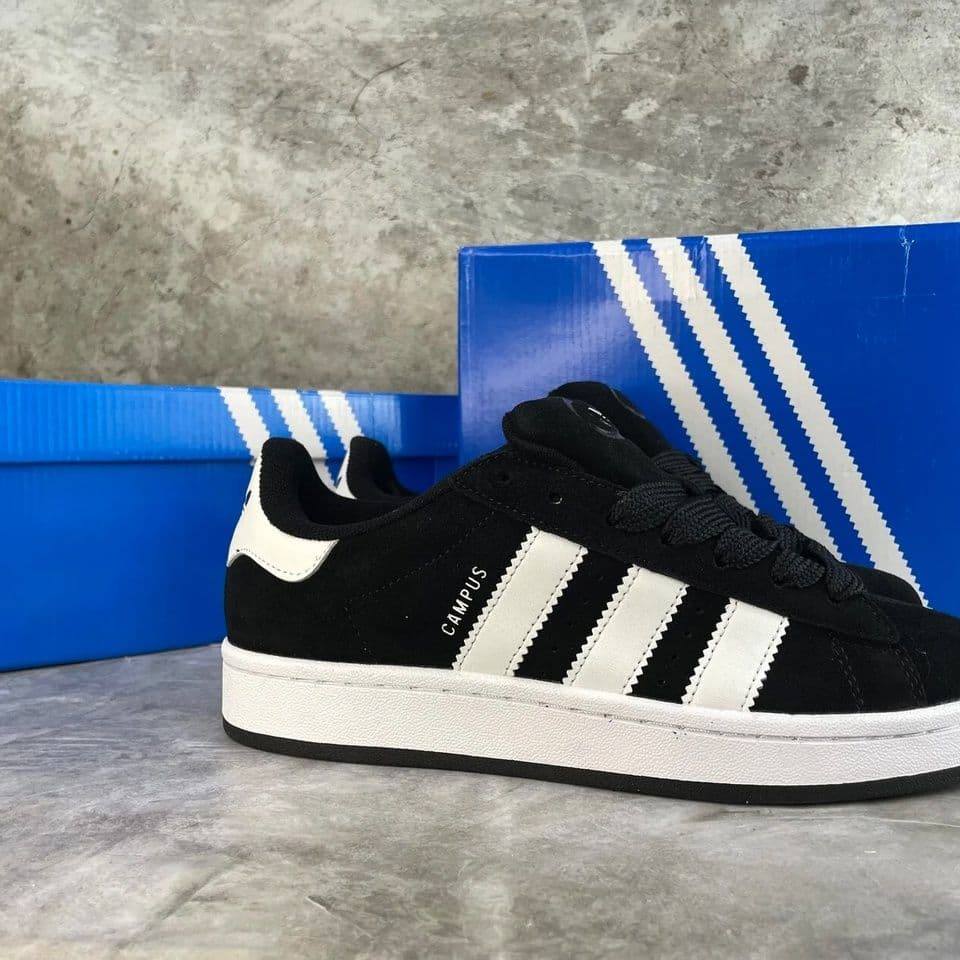 Купить Adidas Campus 00s, Black White