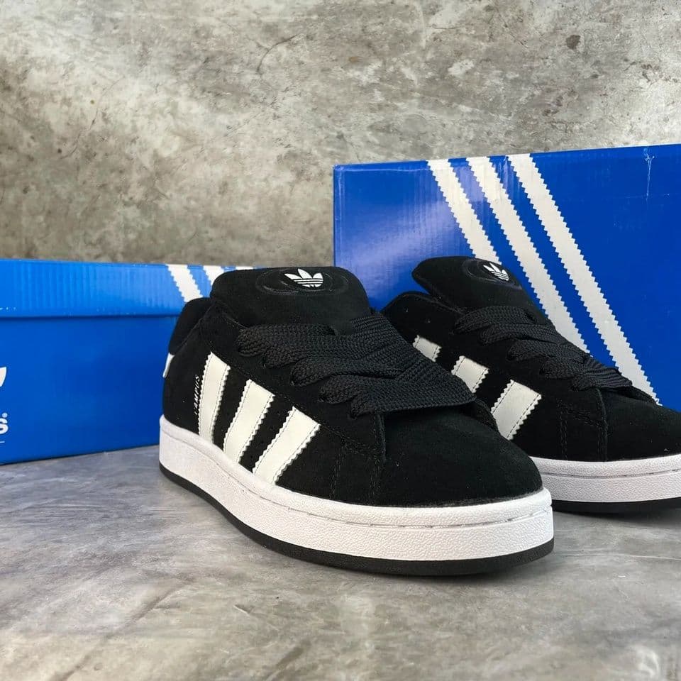 Купить Adidas Campus 00s, Black White