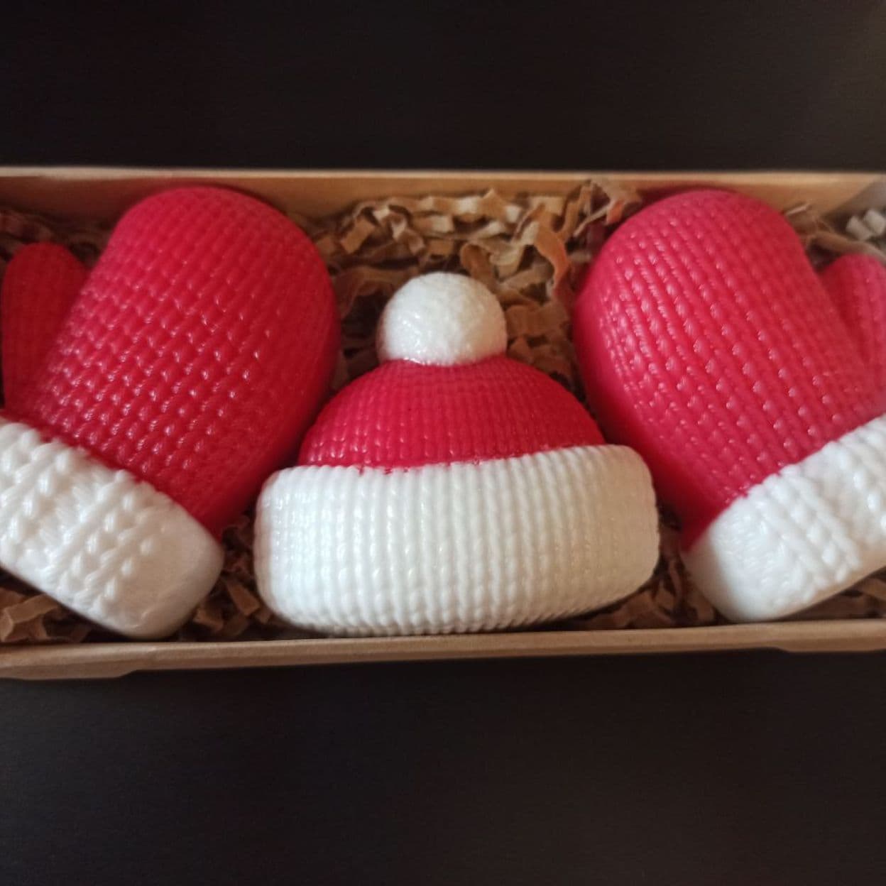 Купить Набор мыла "Рукавички Деда Мороза "