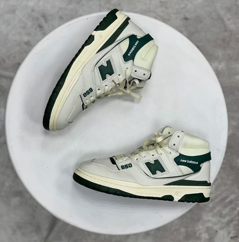 Купить New Balance 650, White Green