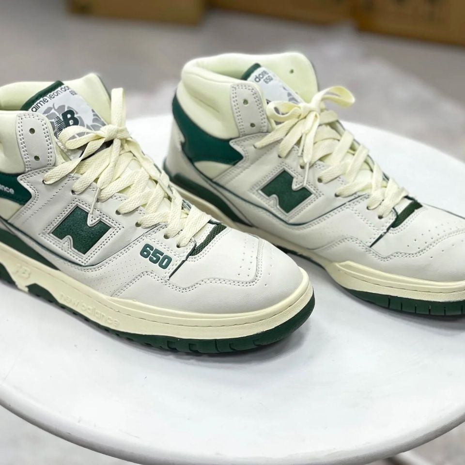 Купить New Balance 650, White Green