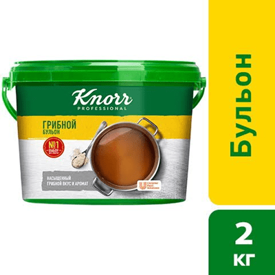 Купить БУЛЬОН KNORR ГРИБНОЙ СУХАЯ СМЕСЬ 2 КГ. доставка продуктов Тюмень . доставка продуктов в Тюмени . доставка фруктов Тюмень . доставка фруктов в Т