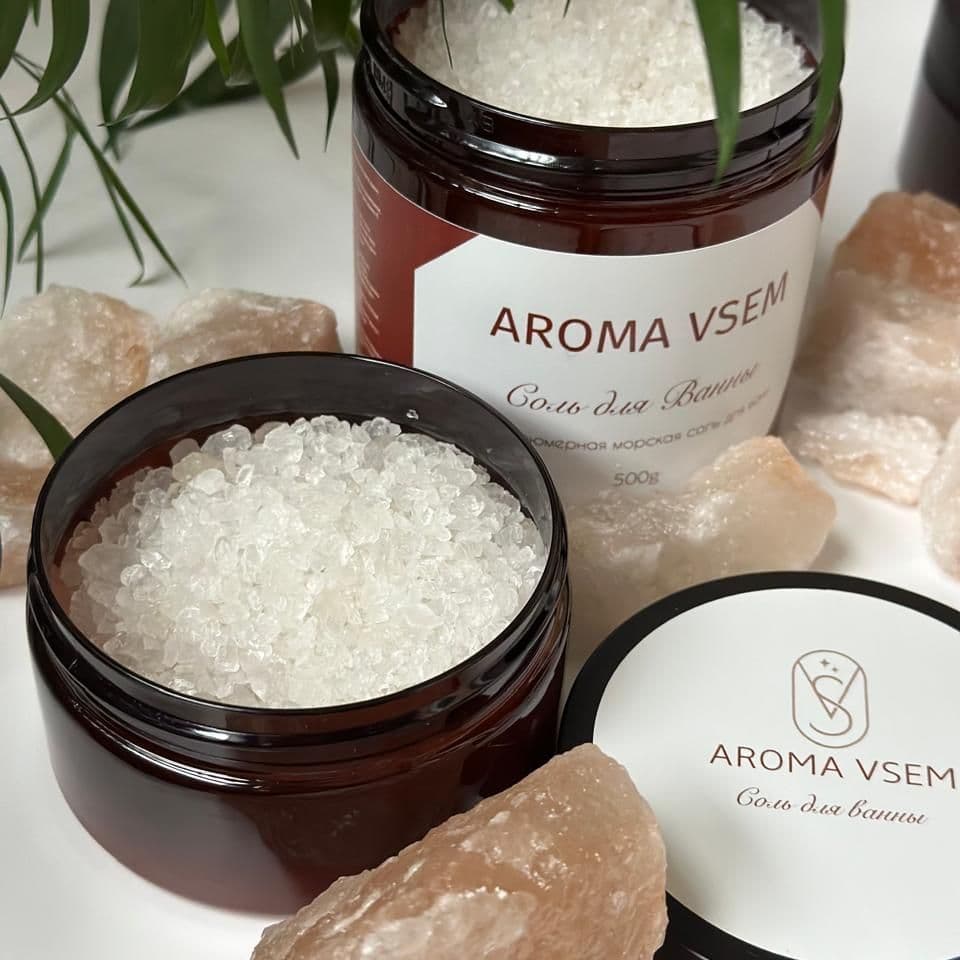 Купить Ароматическая соль для ванны Black Pepper & Amber, Neroli