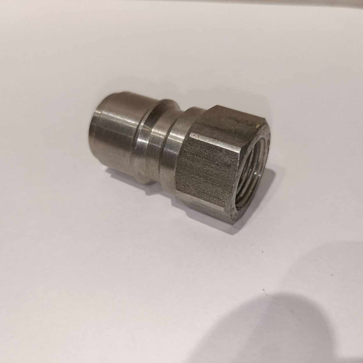 Купить Ниппель быстроразъемный короткий для автомоек 250бар, 3/8"F, нерж.сталь PA.