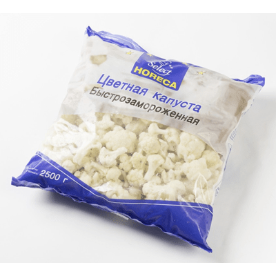 Купить КАПУСТА HORECA SELECT ЦВЕТНАЯ 2,5КГ. доставка продуктов тюмень . доставка продуктов в тюмени . доставка фруктов тюмень . доставка фруктов в тюм