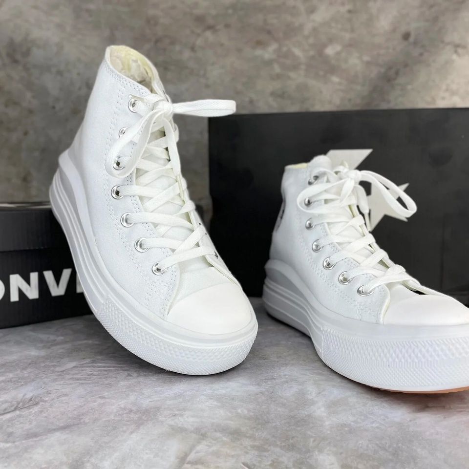 Купить Converse Chuck Taylor All Star Move High, White