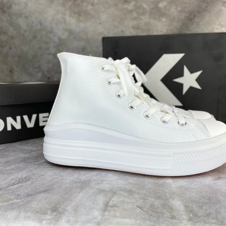 Купить Converse Chuck Taylor All Star Move High, White