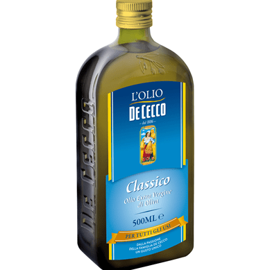 Купить ОЛИВКОВОЕ МАСЛО DE CECCO НЕРАФИНИРОВАННОЕ 0,5 Л. с доставкой на дом . Доставка продуктов Тюмень , доставка продуктов в Тюмени , dostavka-produk