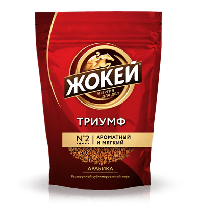 Купить ЖОКЕЙ КОФЕ РАСТВОРИМЫЙ СУБЛИМИРОВАННЫЙ ТРИУМФ 150 Г. Х 8 ШТ. доставка продуктов Тюмень . доставка продуктов в Тюмени . доставка фруктов Тюмень 