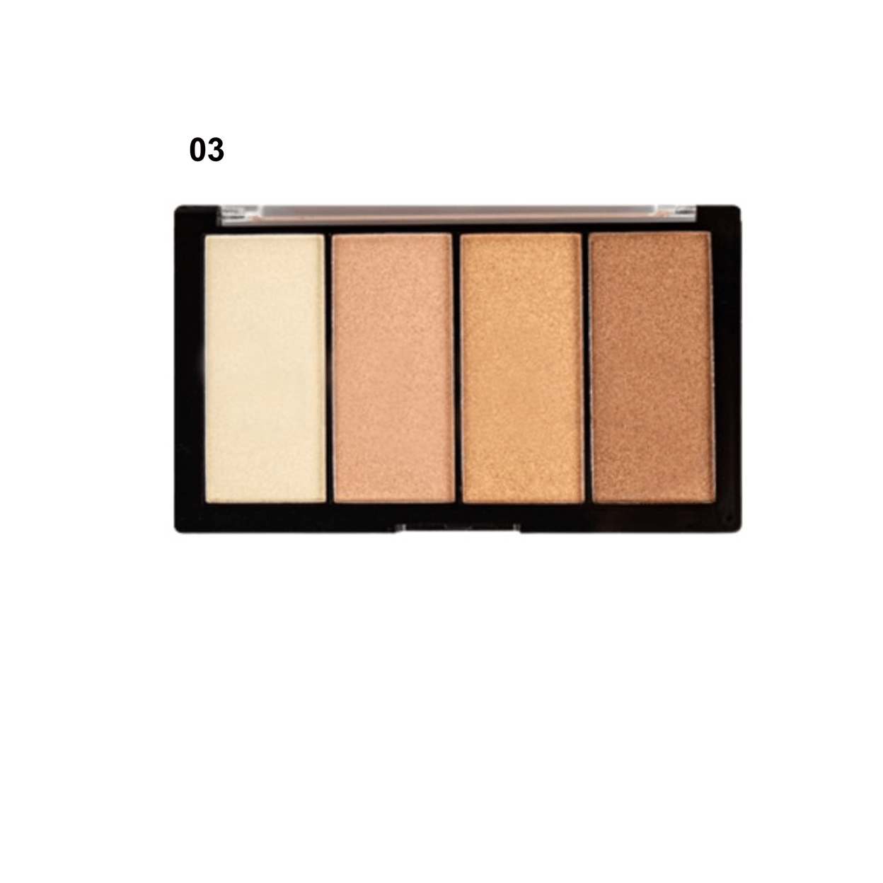 Купить DoDo Girl Contour Powder 4 цвета Контуринг/румяна/хайлайтер/тон 03