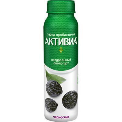 Купить ЙОГУРТ ПИТЬЕВОЙ АКТИВИА ЧЕРНОСЛИВ 2,4% 260 Г. доставка продуктов Тюмень . доставка продуктов в Тюмени . доставка фруктов Тюмень . доставка фрук