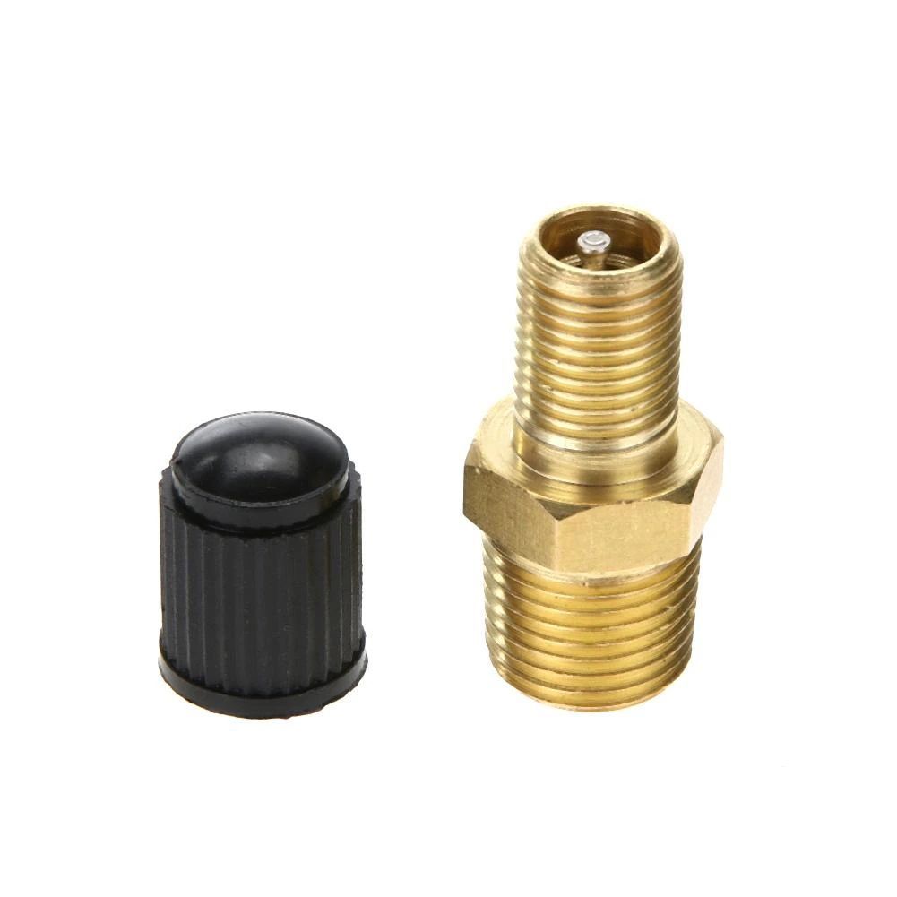 Купить Фитинг штуцер золотник резьба 1/4"G (ниппель клапан подкачки)