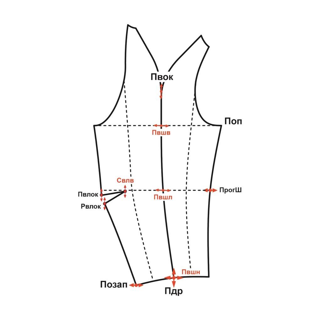 Купить Конструкция платья с рукавом реглан