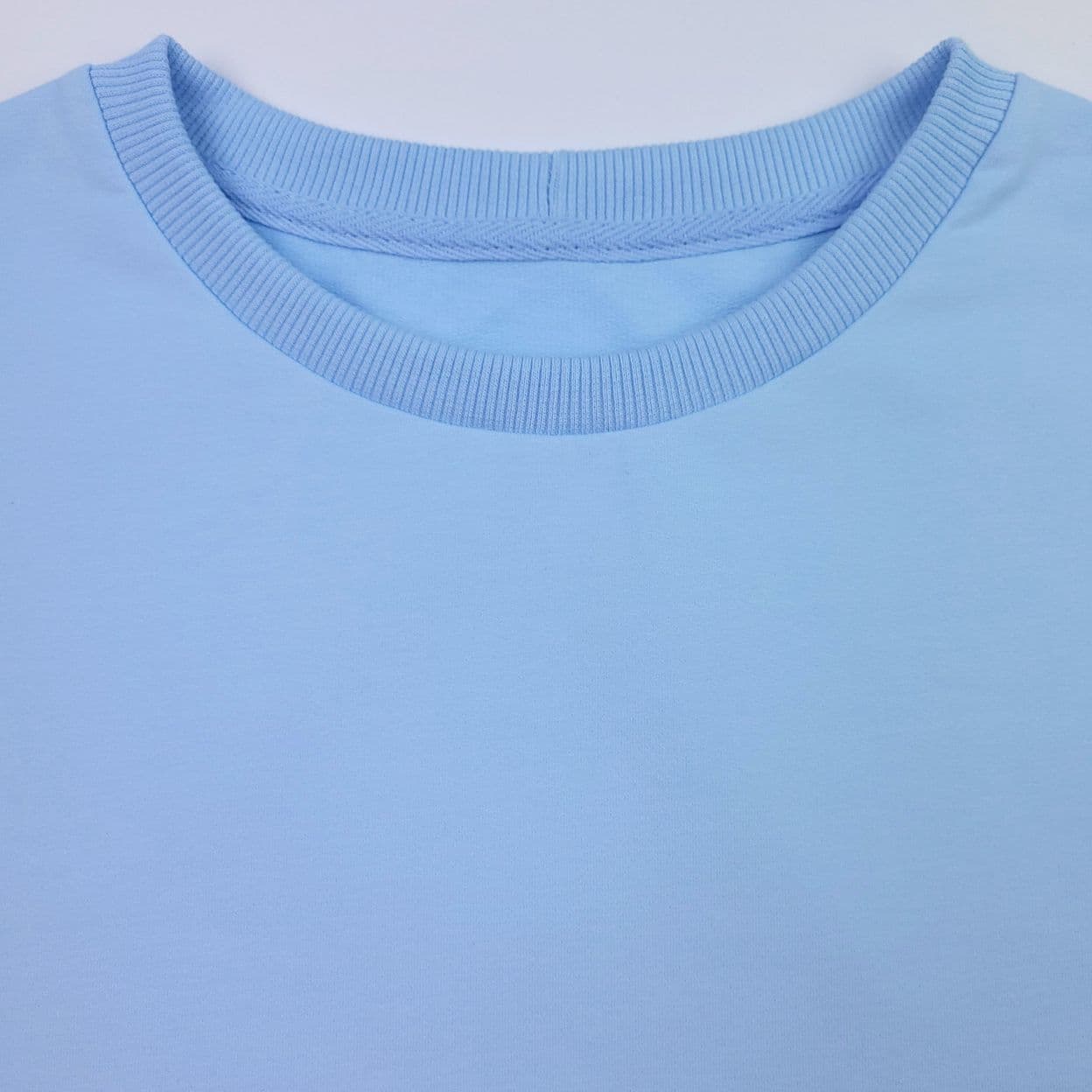 Купить Женская футболка oversize, цвет небесный