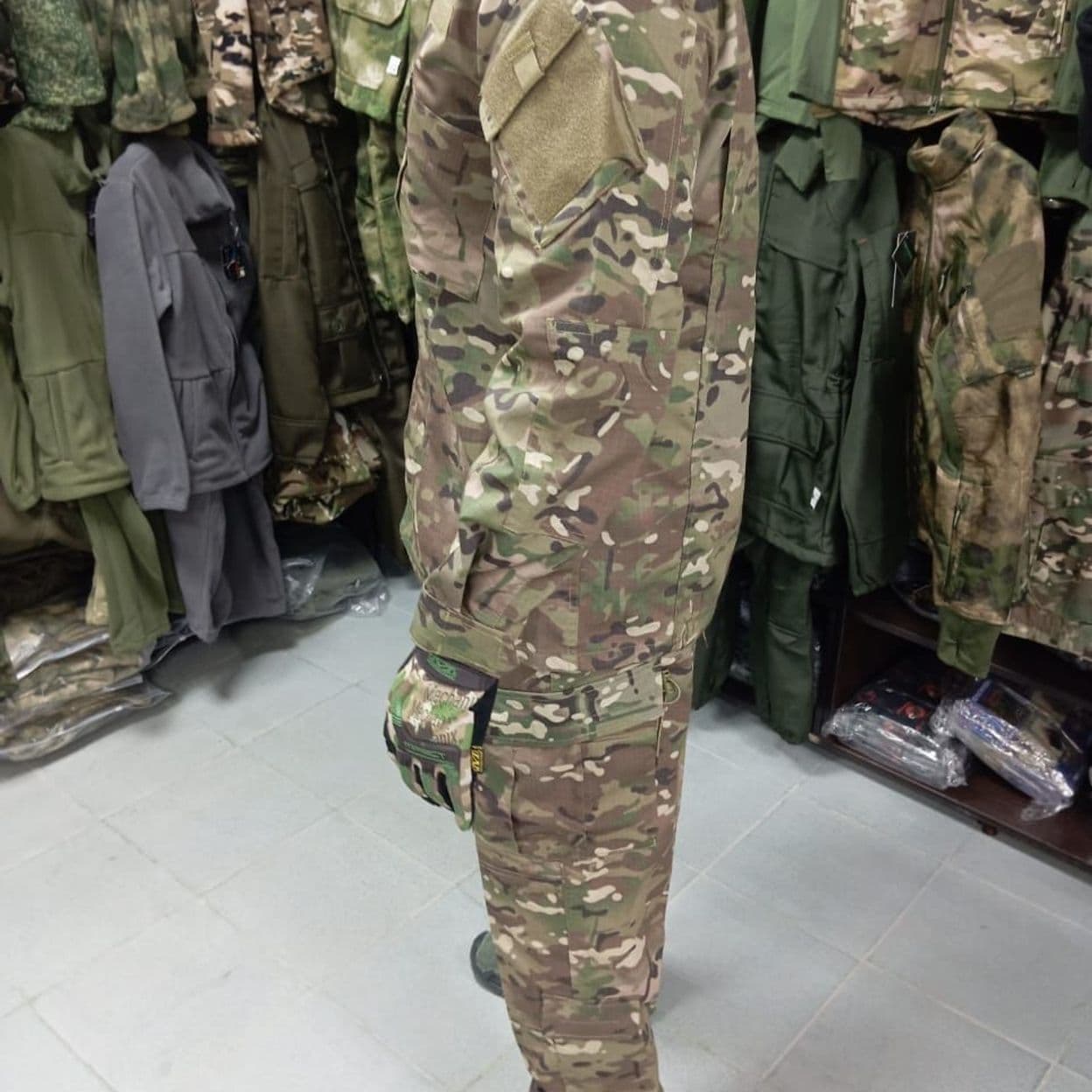 Купить летний тактический костюм acu мультикам