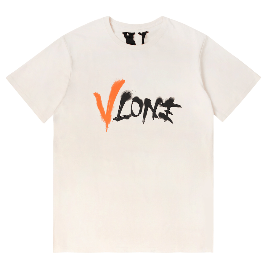 Купить Vlone Orange Logo Tee