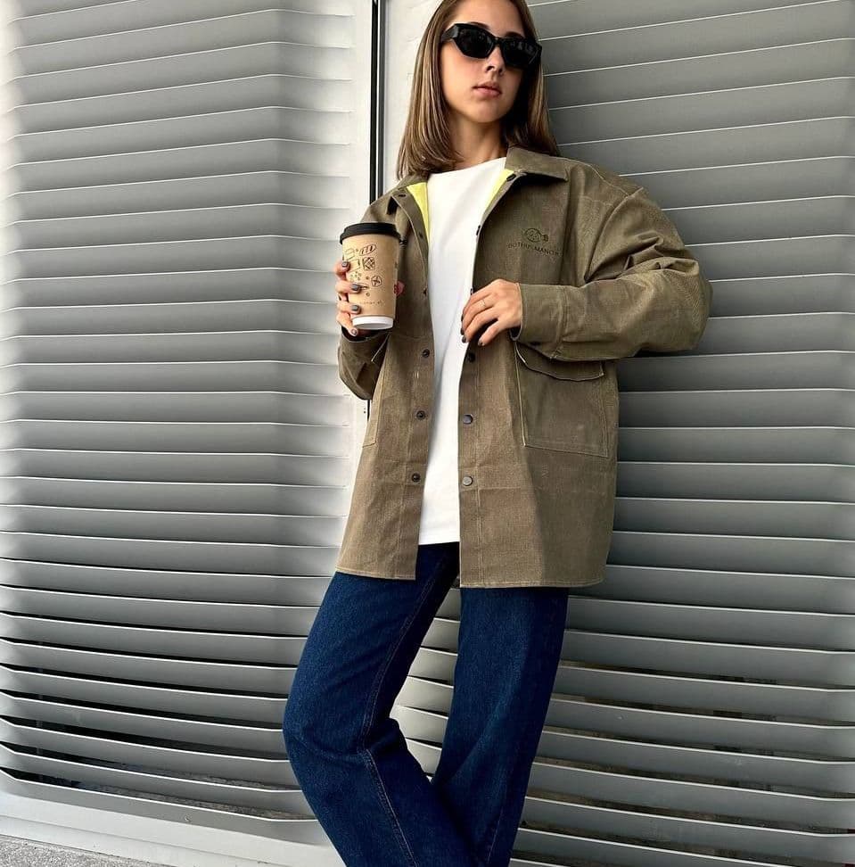 Купить Olive Termochromic Overshirt
