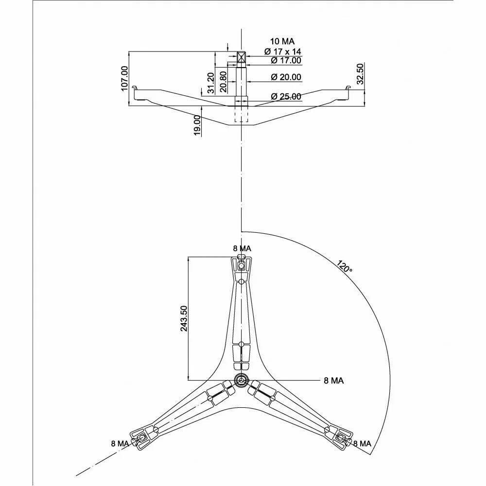 Купить Крестовина барабана стиральной машины, Samsung, DC97-15182A, SPD000SA