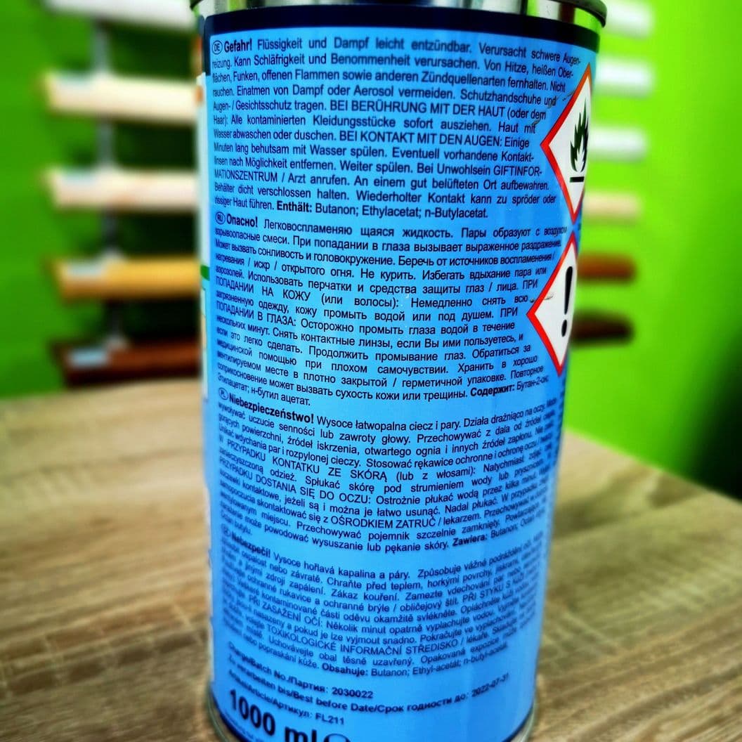 Купить Очистители ПВХ, COSMOFEN 5, COSMOFEN 10, COSMOFEN 20, металлическая банка 1000мл