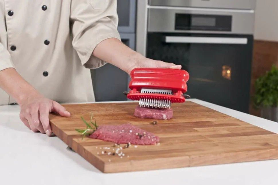 Купить Тендерайзер для отбивания мяса, 45 лезвий, разборный