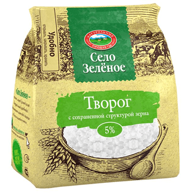 Купить ТВОРОГ СЕЛО ЗЕЛЕНОЕ 5% 200 Г. доставка продуктов Тюмень . доставка продуктов в Тюмени . доставка фруктов Тюмень . доставка фруктов в Тюмени . д