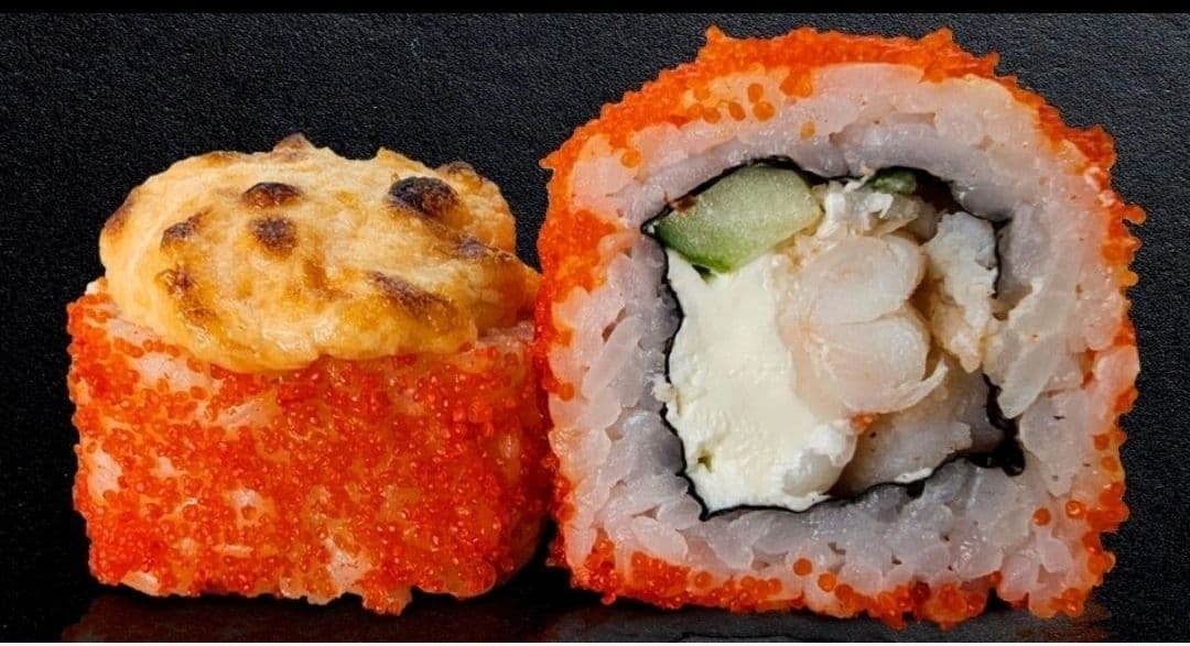 Купить Запеченная колифорния с креветкой