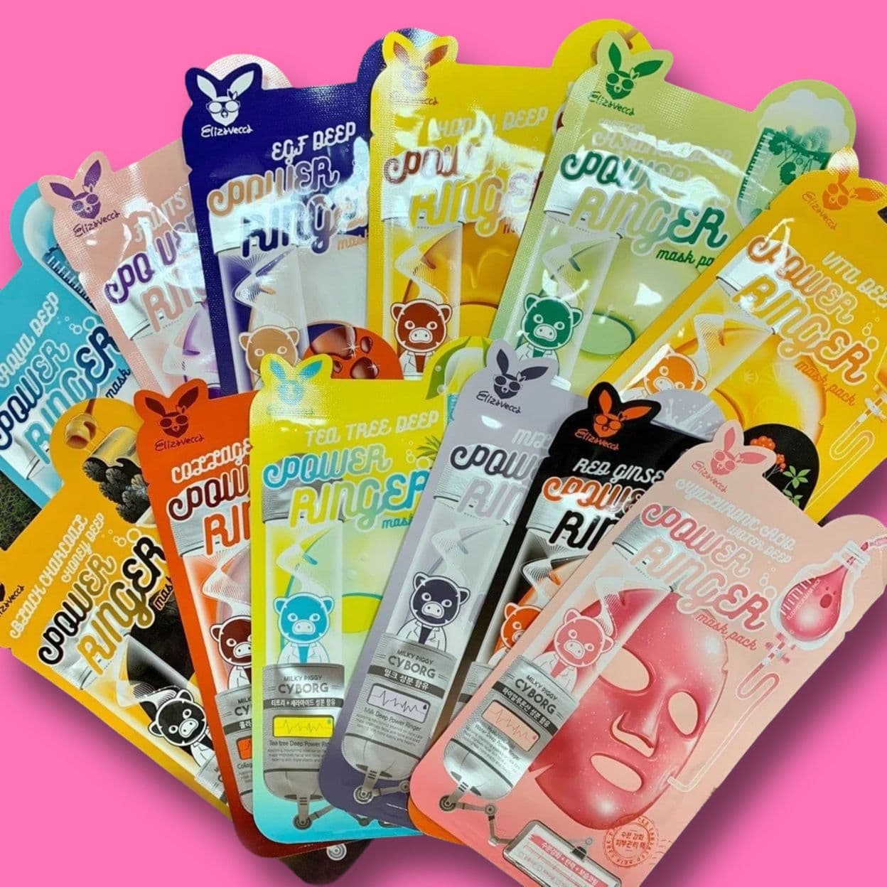 Купить Тканевые маски Elizavecca в ассортименте