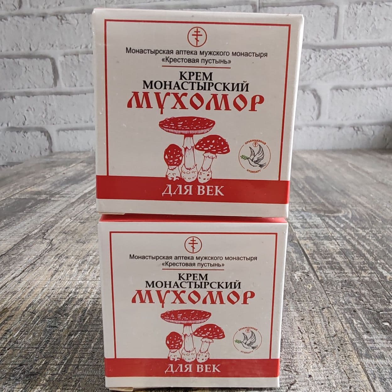 Купить Бизорюк Монастырский крем для век "Мухомор", 1 штука