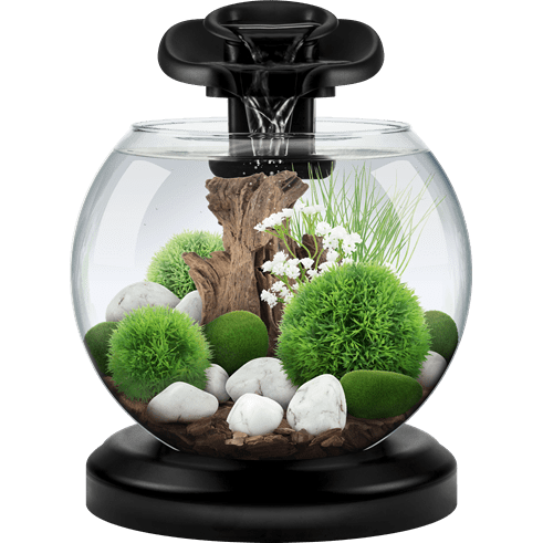 Купить Аквариум Tetra Duo Waterfall Globe Black
