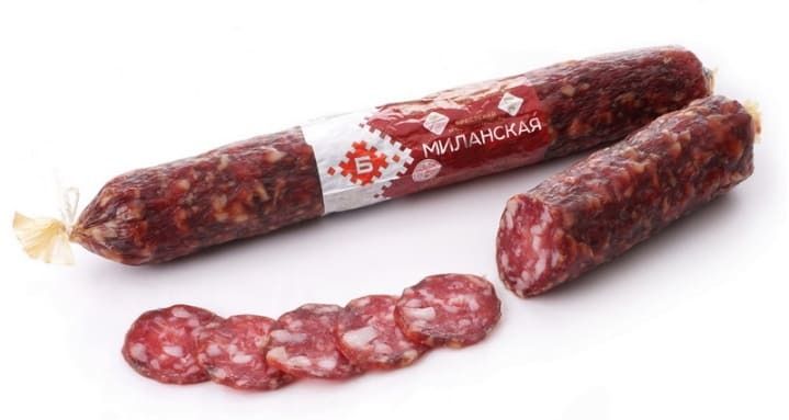 Купить Колбаса сырокопченая "Миланская" Брест