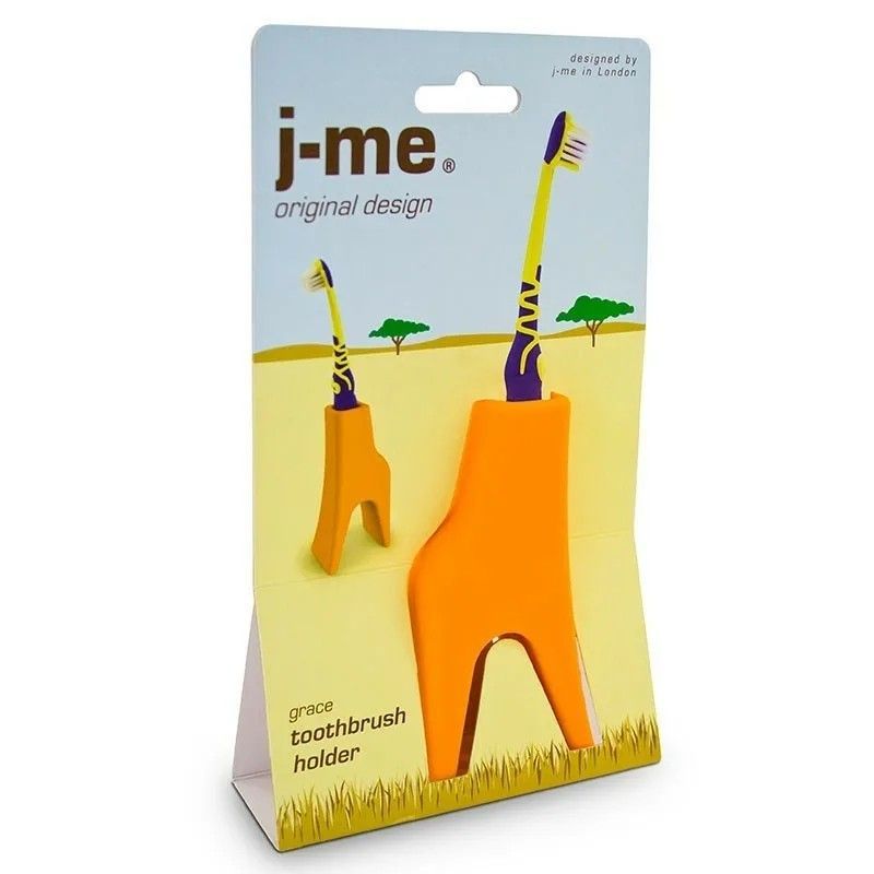 Купить Держатель для зубной щетки Giraffe orange