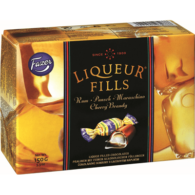 Купить FAZER ШОКОЛАДНЫЕ КОНФЕТЫ С ЛИКЕРОМ LIQUEUR FILLS 150 Г. Х 6 ШТ. доставка продуктов Тюмень . доставка продуктов в Тюмени . доставка фруктов Тюме