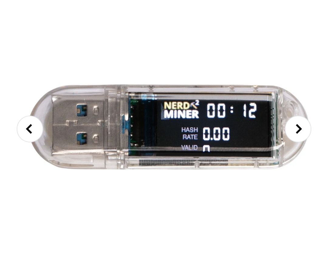 Купить Nerd Miner 2 - USB Solo Miner COMBO - 7x [ Bitcoin Merch ]