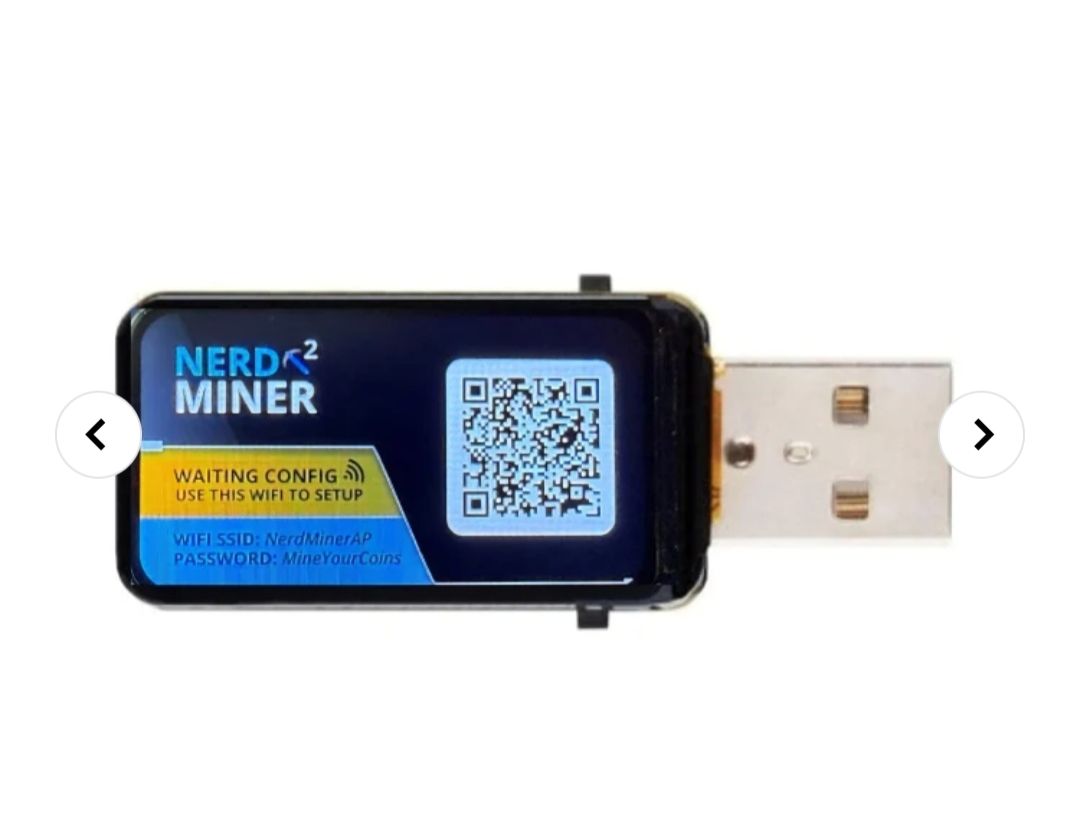 Купить Nerd Miner 2 - USB Solo Miner COMBO - 7x [ Bitcoin Merch ]