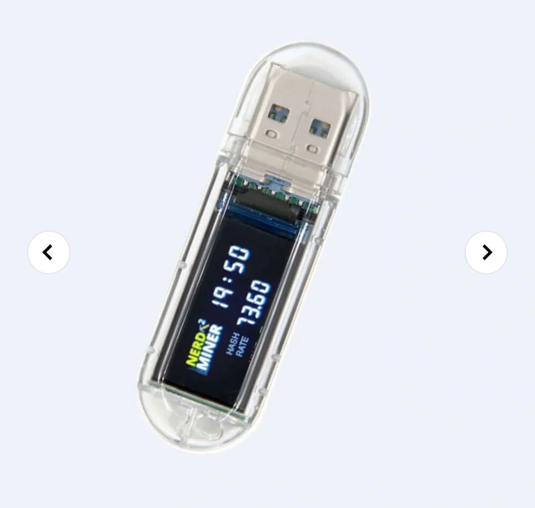 Купить Nerd Miner 2 - USB Solo Miner COMBO - 7x [ Bitcoin Merch ]