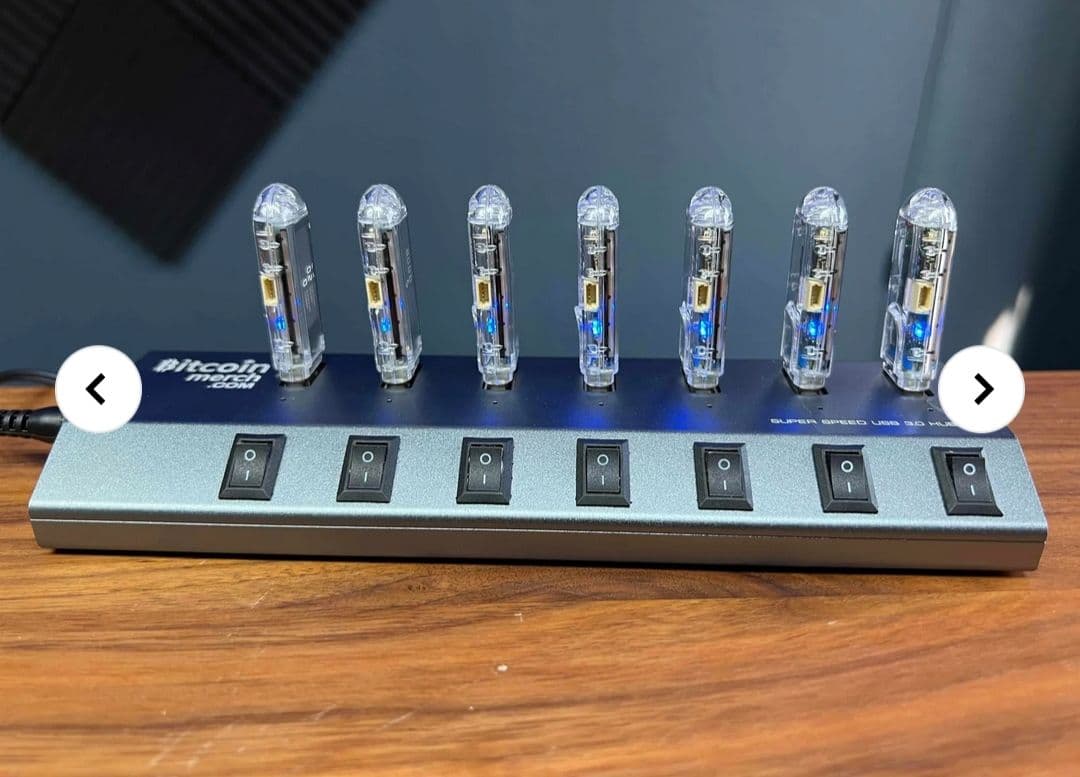 Купить Nerd Miner 2 - USB Solo Miner COMBO - 7x [ Bitcoin Merch ]