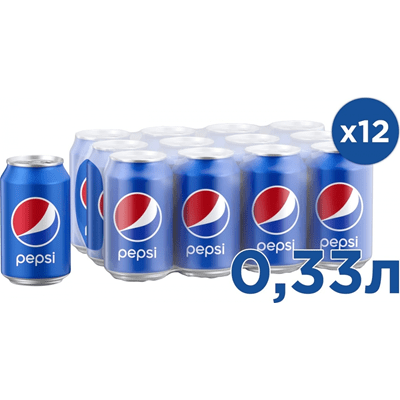 Купить НАПИТОК ГАЗИРОВАННЫЙ PEPSI Ж/Б 0,33 Л. Х 12 ШТ. доставка продуктов Тюмень . доставка продуктов в Тюмени . доставка фруктов Тюмень . доставка фр