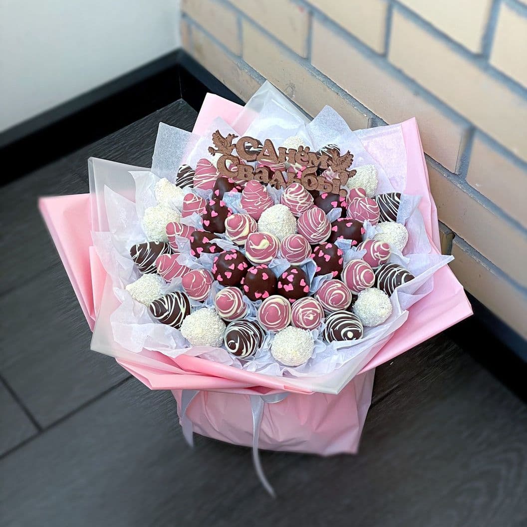 Купить Букет из клубники в шоколаде арт. 498