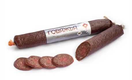 Купить Колбаса сырокопченая "Говяжья" Брестский МК