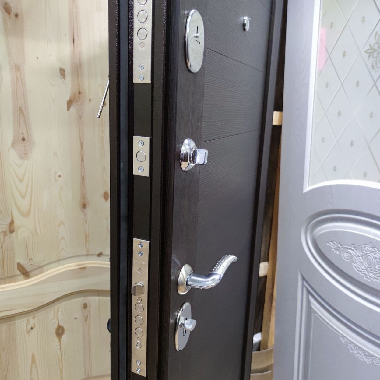 Купить Дверь входная "ОПТИМА NEW", венге