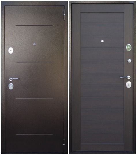 Купить Дверь входная "ОПТИМА NEW", венге