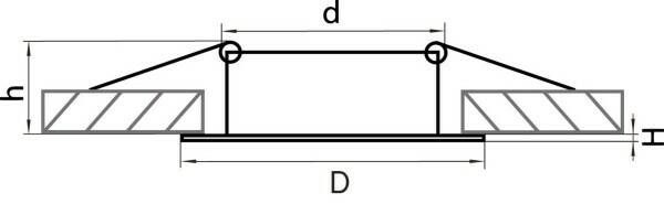 Купить Встраиваемый светильник Lightstar Lega 16 011027