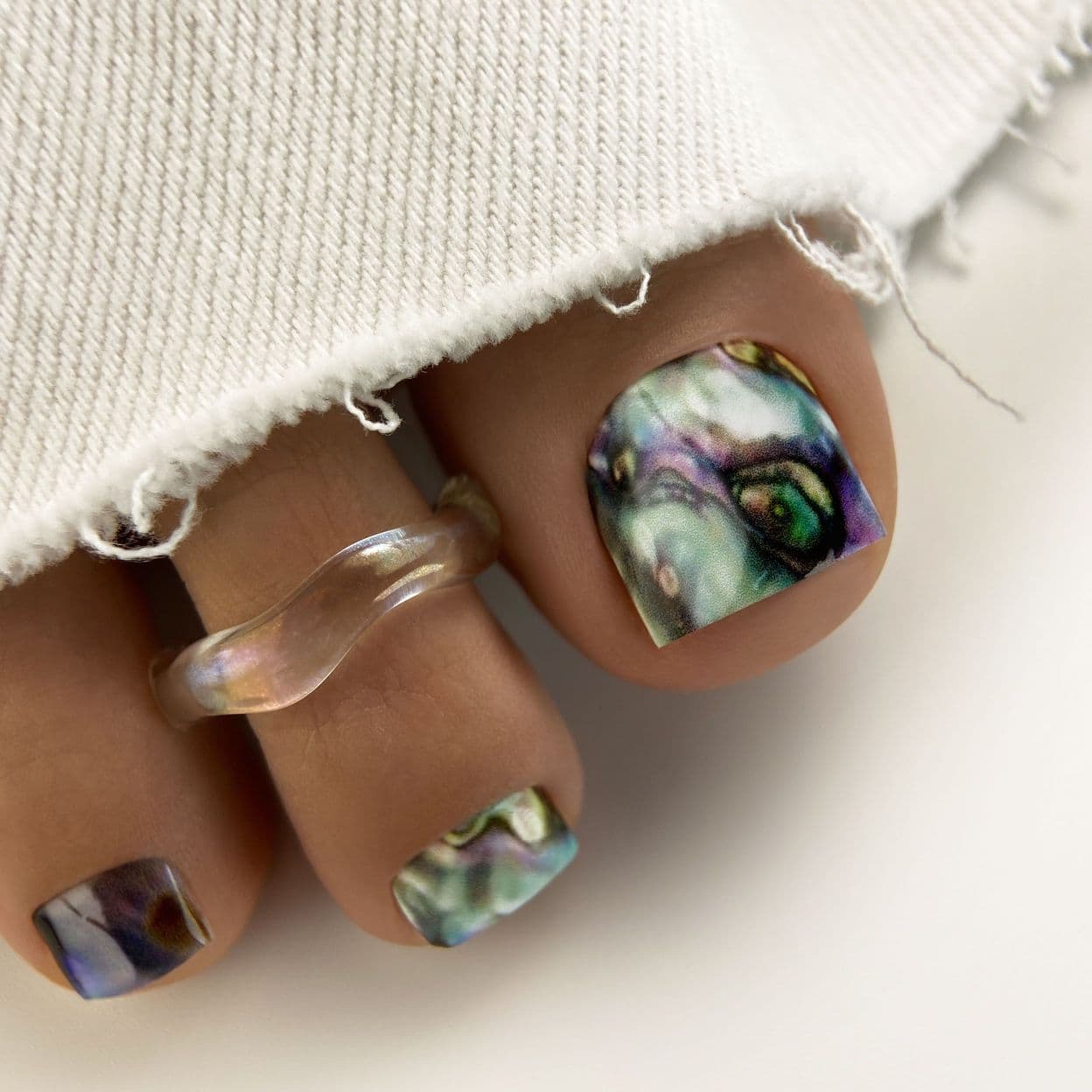 Купить Пленки для педикюра Mother Of Pearl
