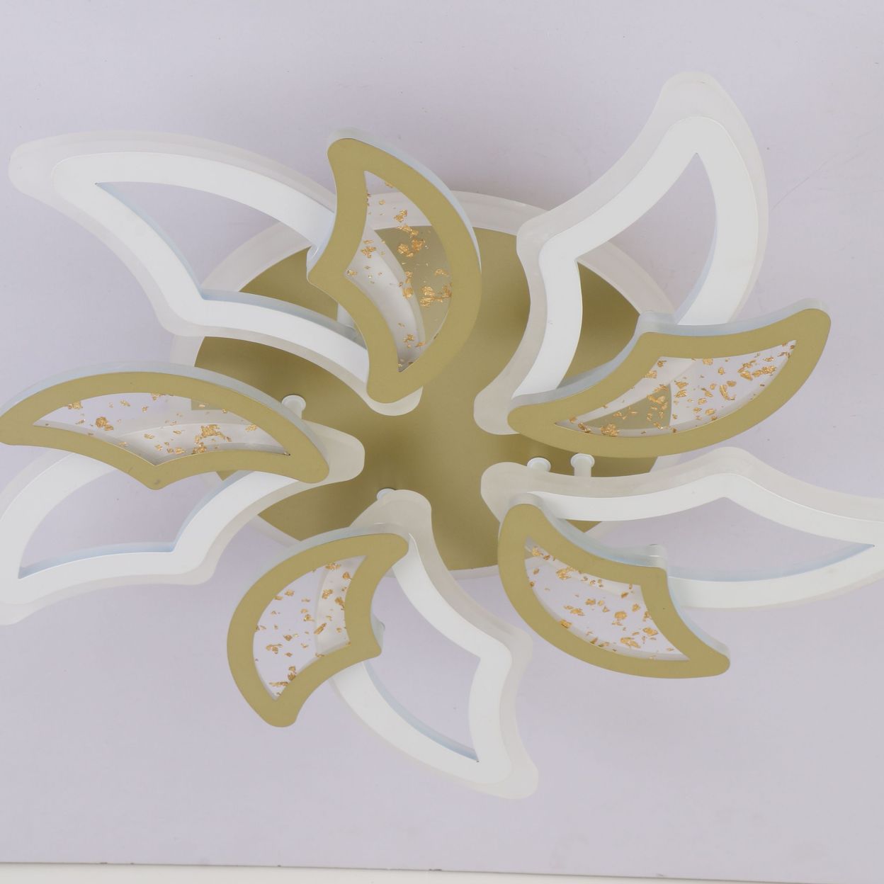 Купить Люстра потолочная светодиодная, цветок LS-001195-4WT