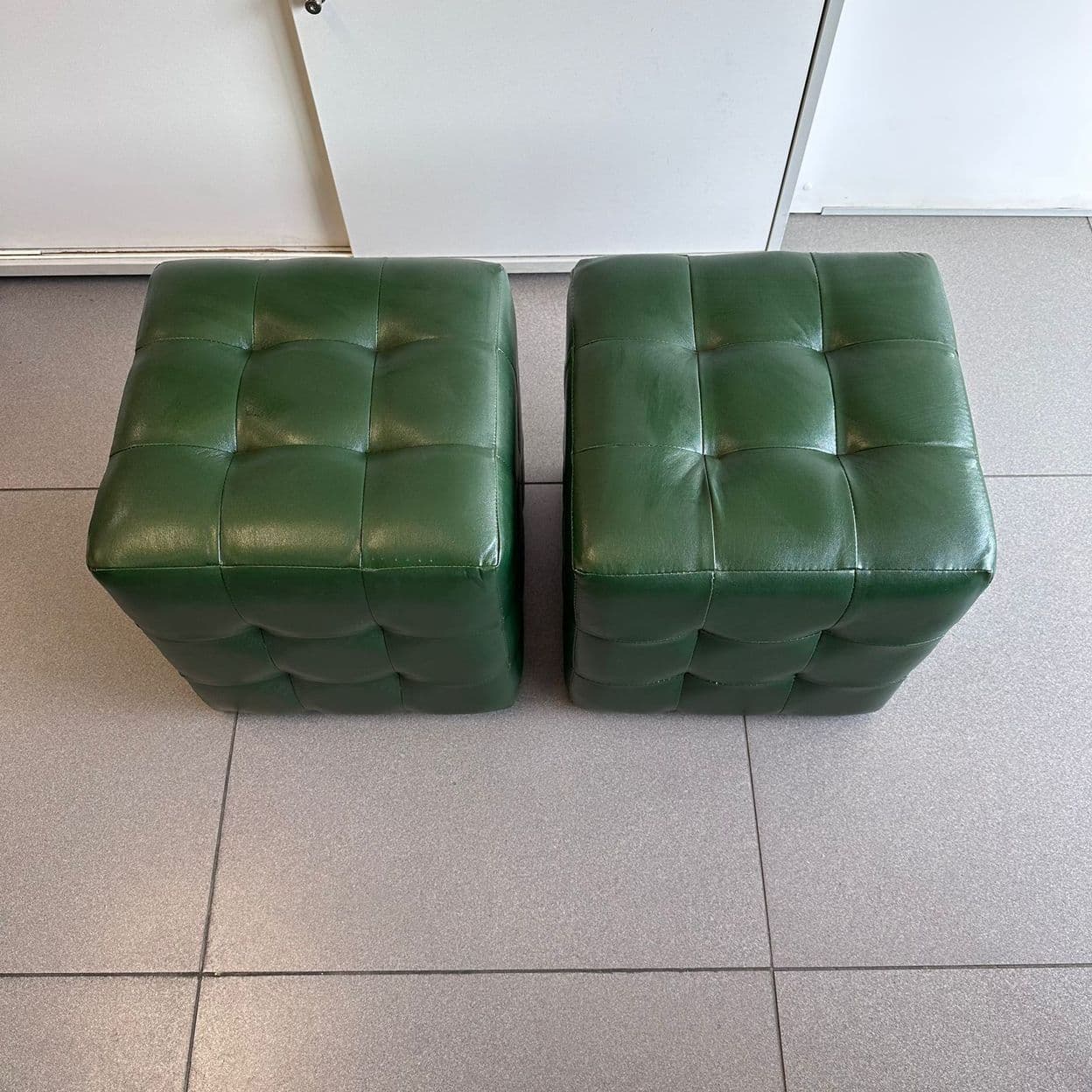 Купить Комплект пуф из экокожи