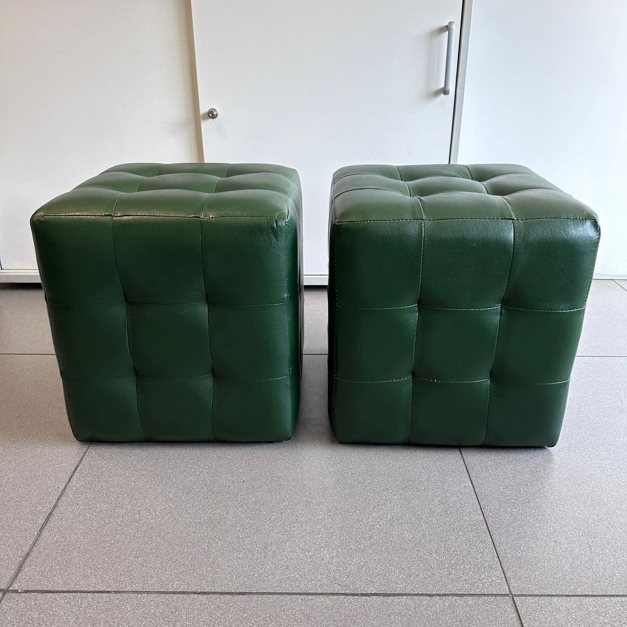 Купить Комплект пуф из экокожи