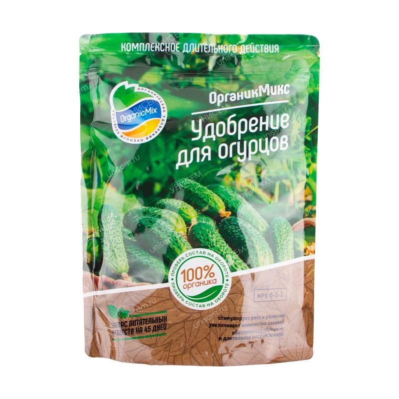 Купить Удобрение для огурцов 850 г, Органик Микс