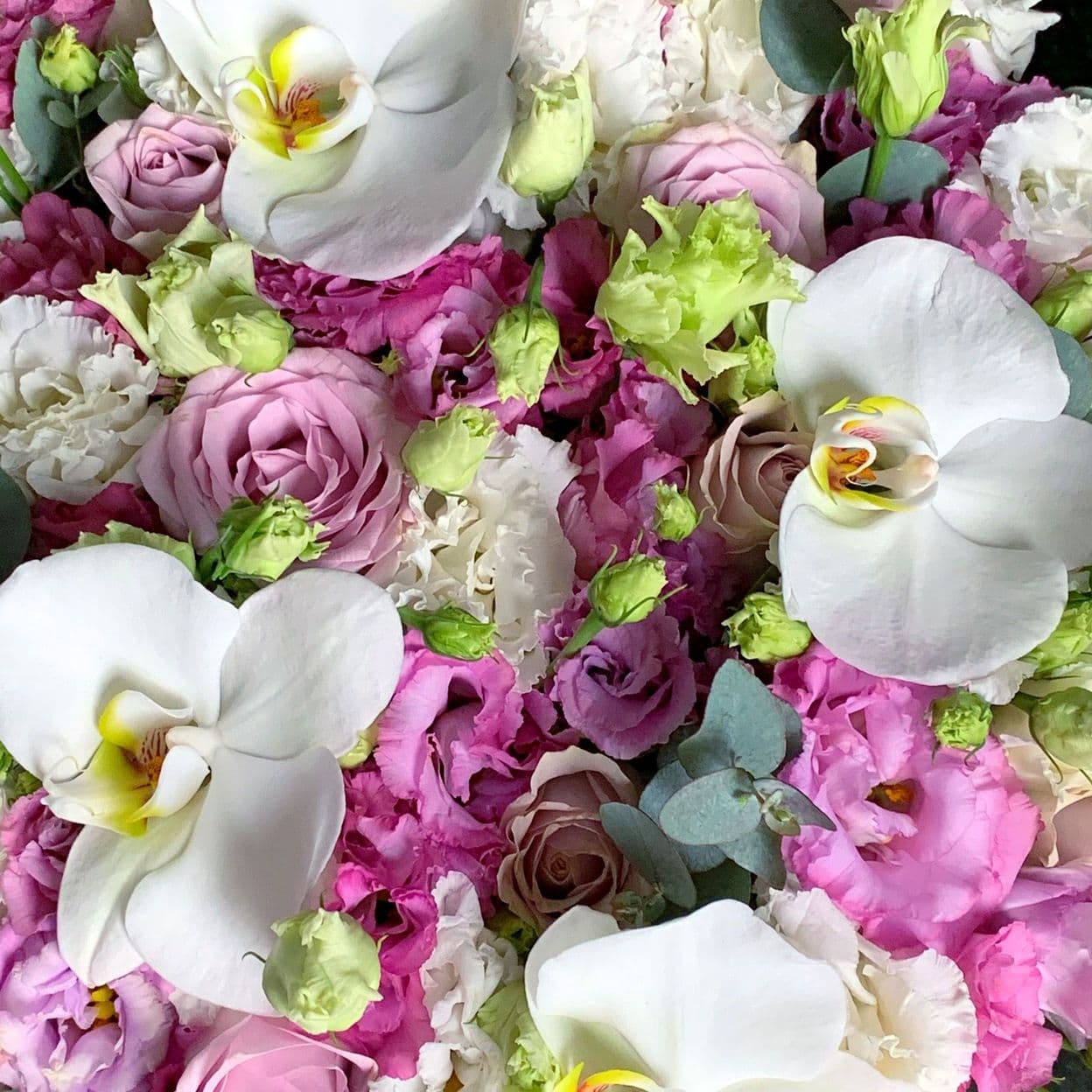 Купить Цветы в шляпной коробке арт. 32