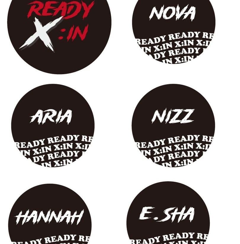 Купить Именные значки Ready X:IN